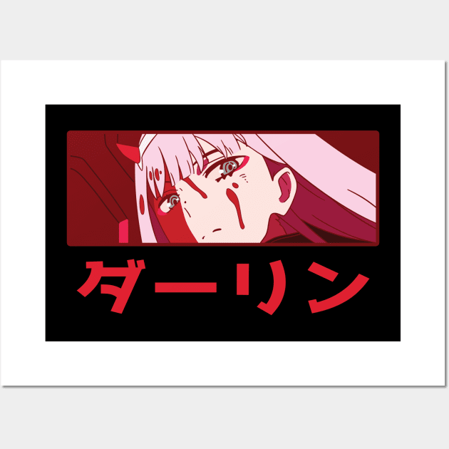 Zero Two Wall Art by Call me Sunshine